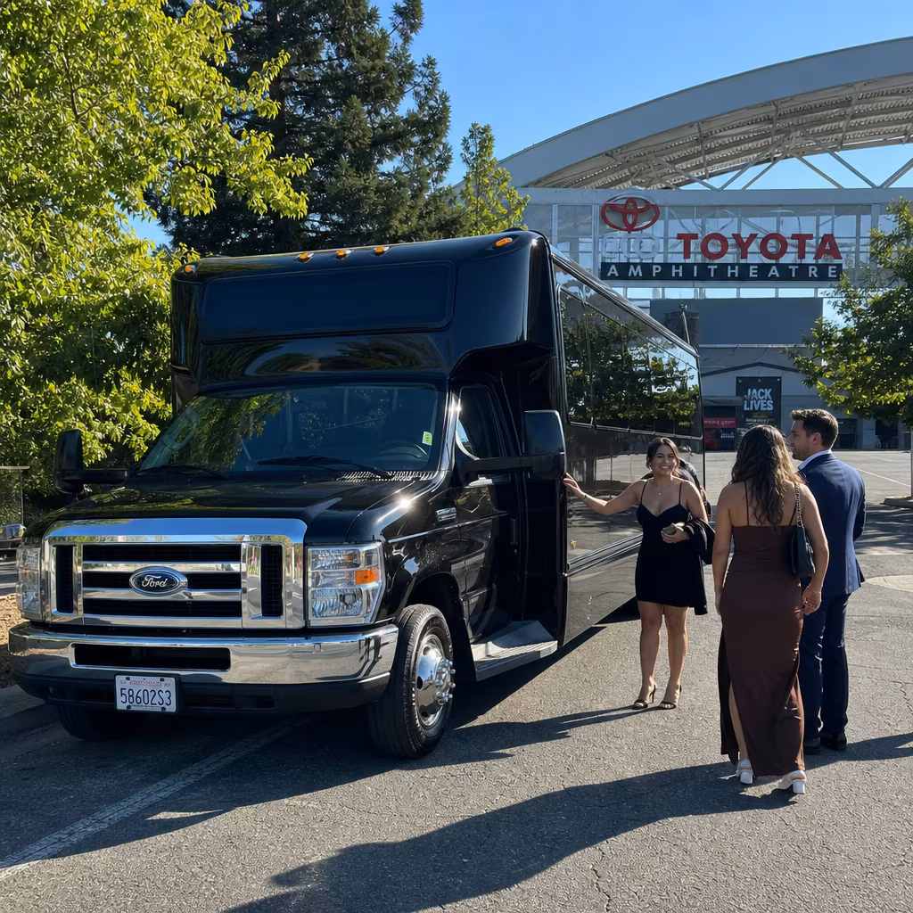 Rent a Bus to Toyota Amphitheatre (Wheatland)