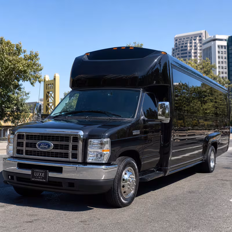25 Passenger Party Bus Exterior