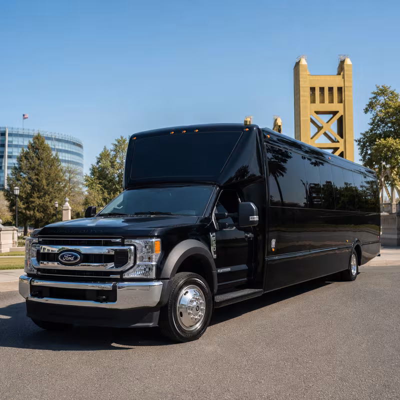 30 Passenger Party Bus Exterior
