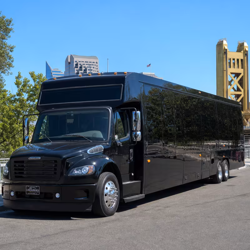 50 Passenger Party Bus Exterior