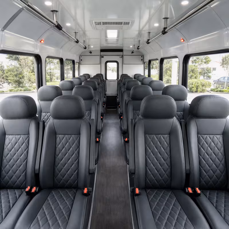 minibus interior
