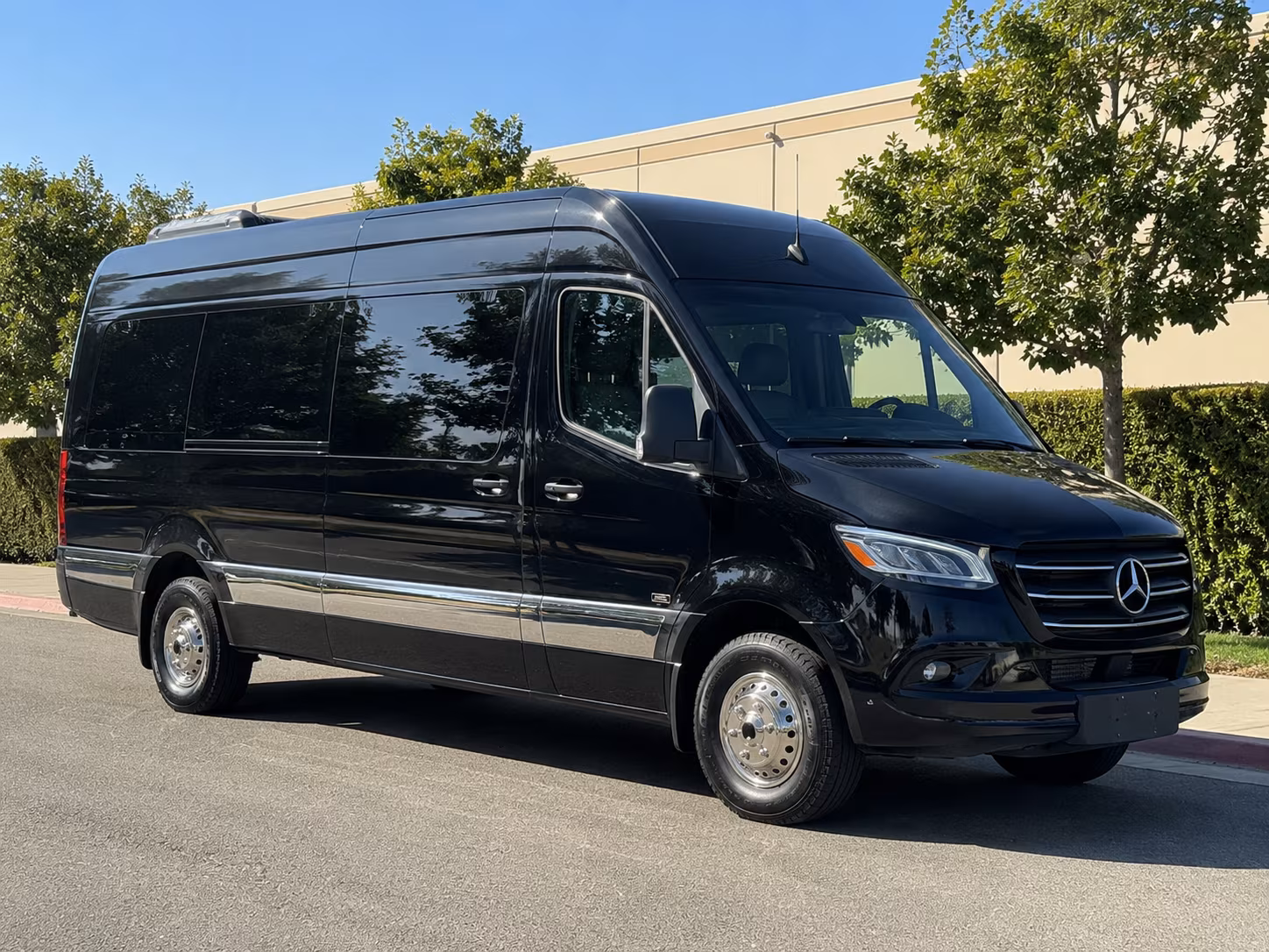 Sacramento Airport Shuttle & Transportation party bus interior