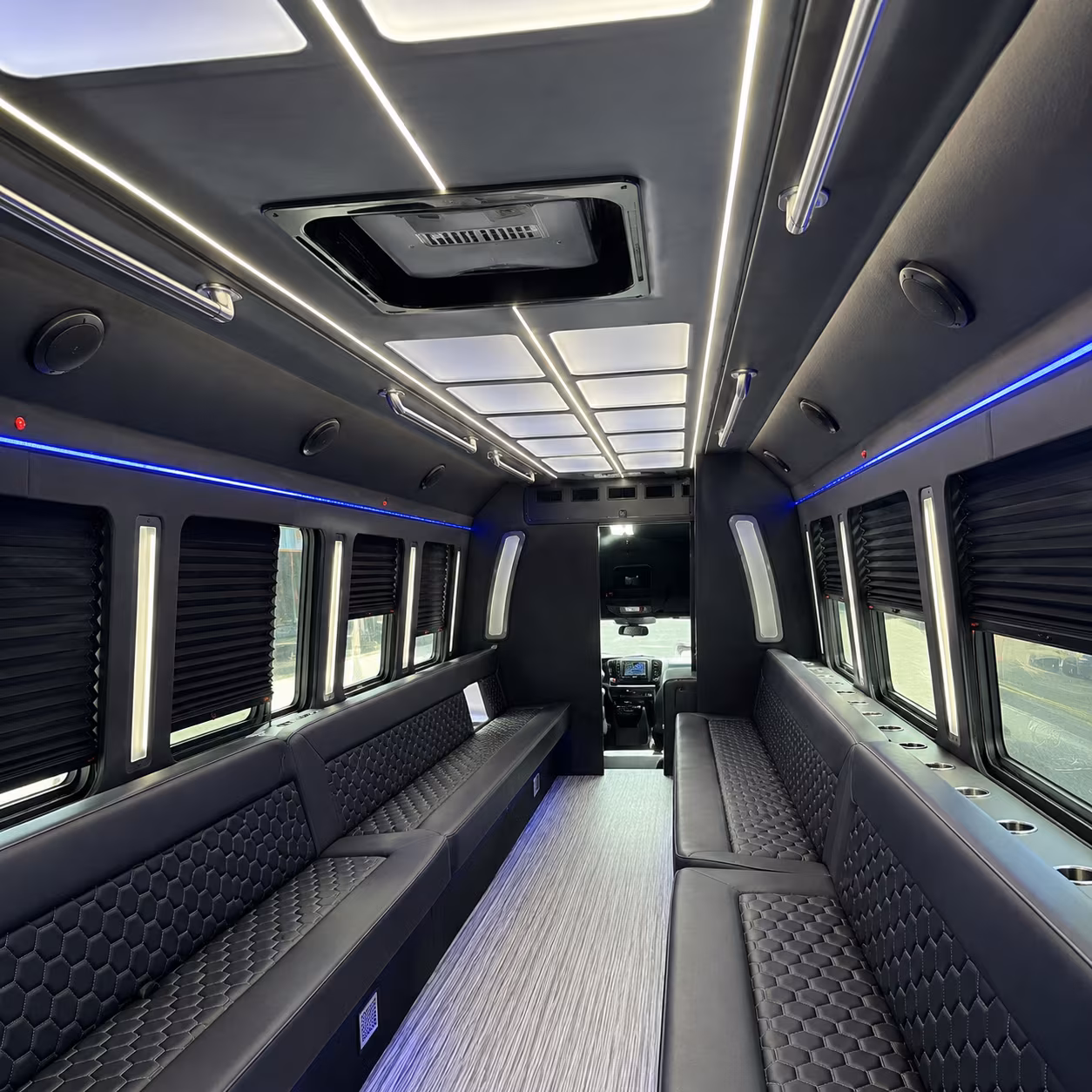 Sacramento Bachelor & Bachelorette Transportation party bus exterior
