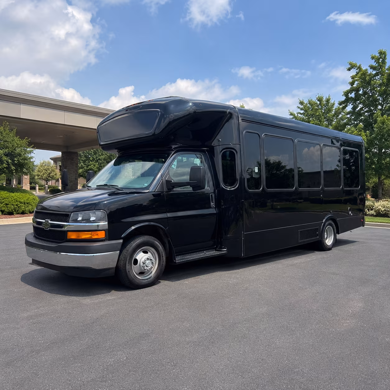 Sacramento Bachelor & Bachelorette Transportation party bus exterior