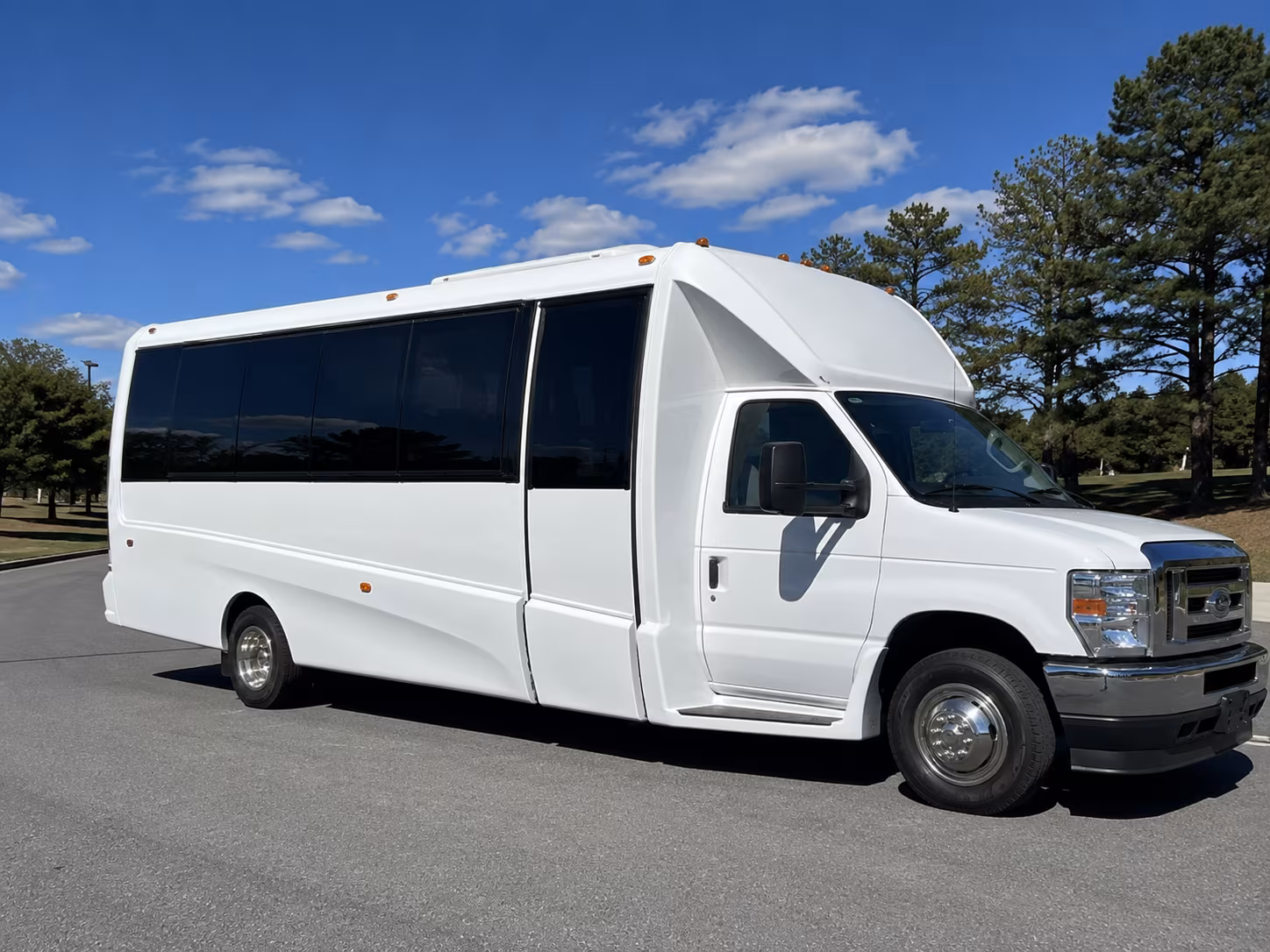 Sacramento Private Event Transportation party bus exterior