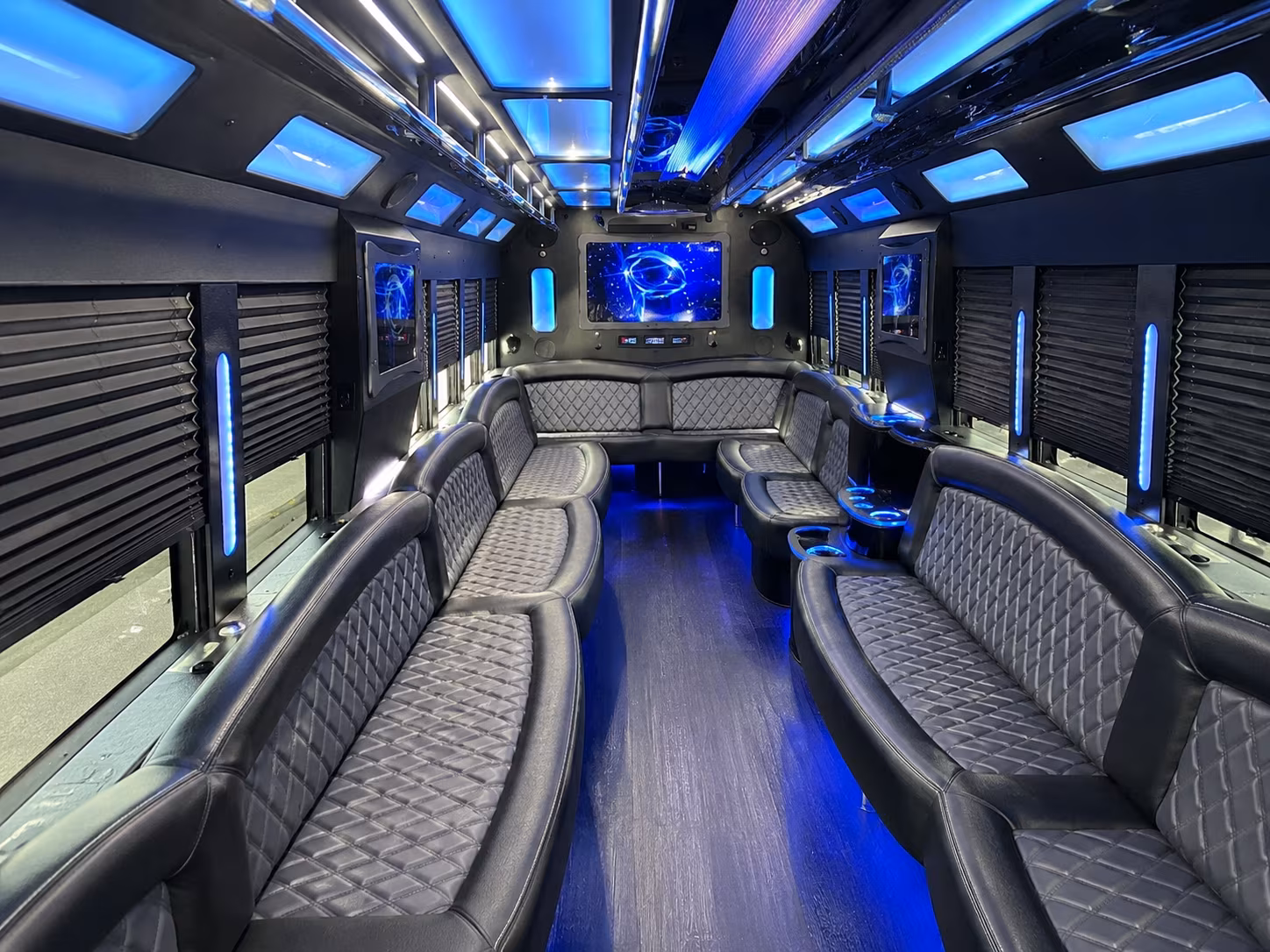Sacramento Sporting Event Transportation onboard seating