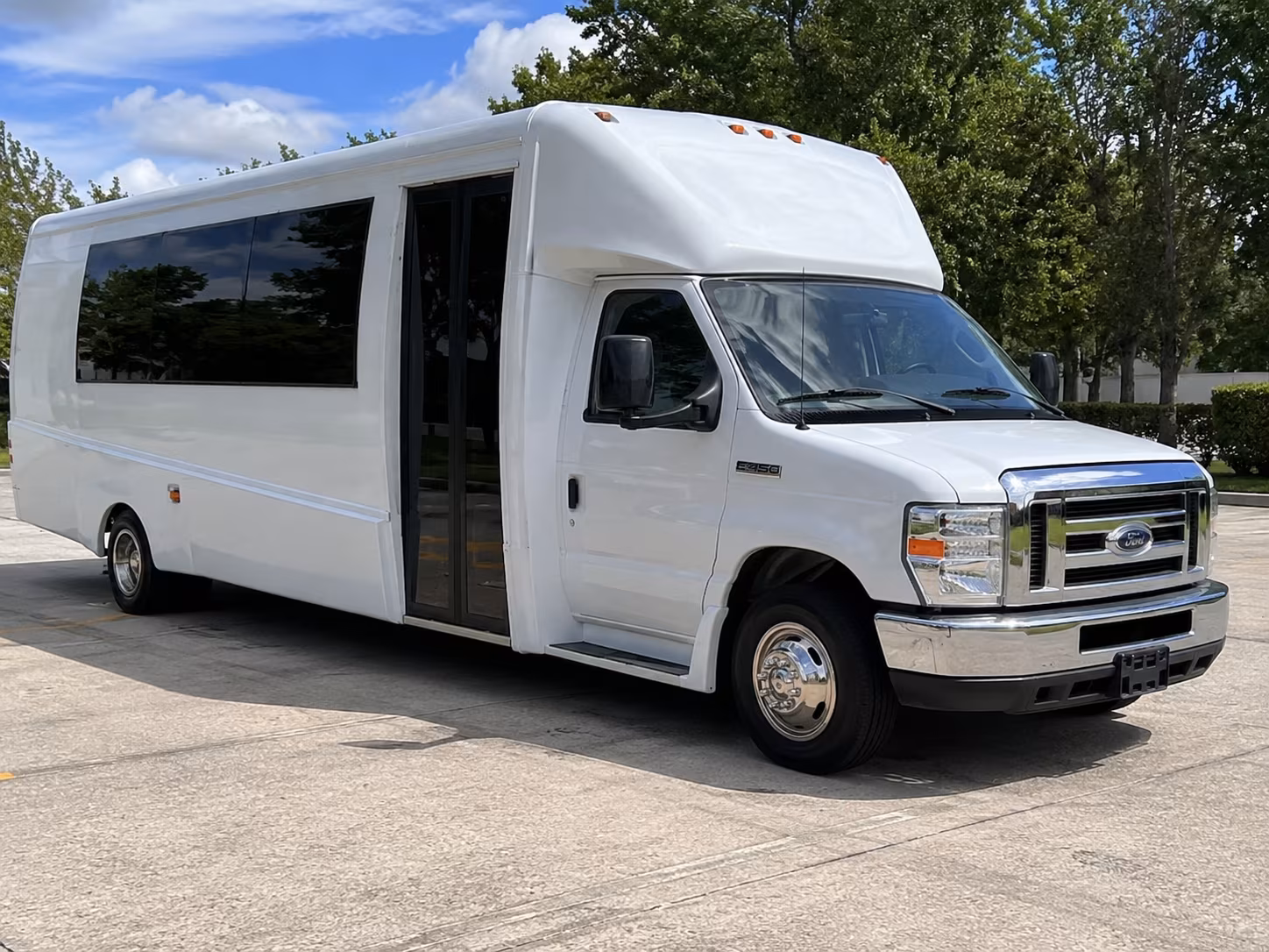 Sacramento Sporting Event Transportation party bus interior