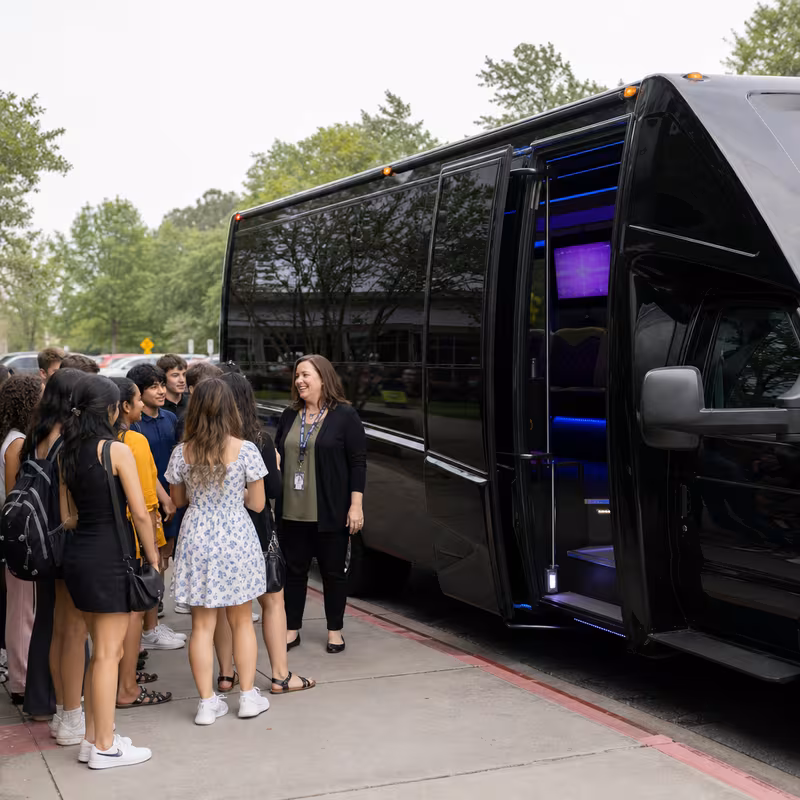 Sacramento School Transportation fleet vehicle