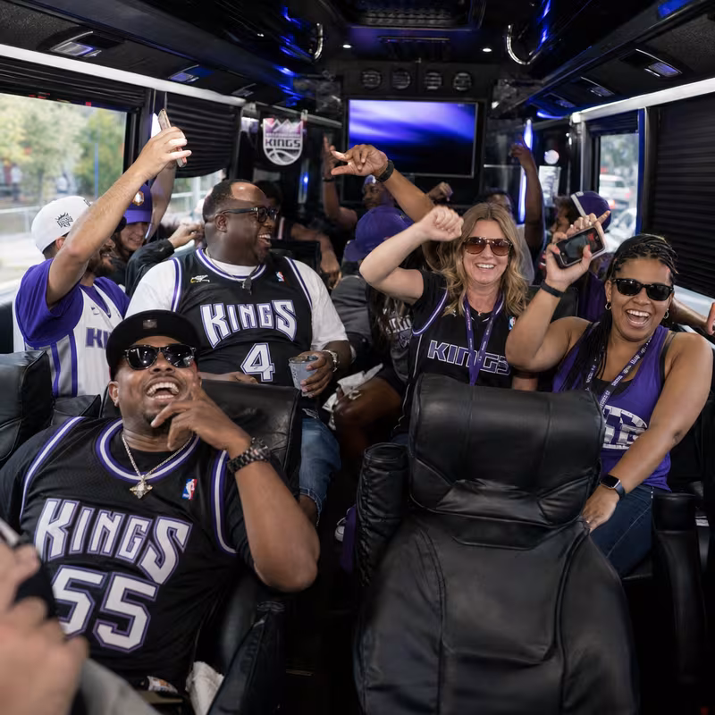 Sacramento Sporting Event Transportation fleet vehicle