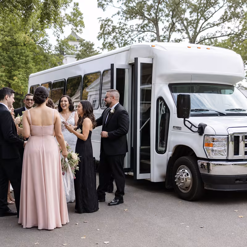 Sacramento Wedding Transportation fleet vehicle
