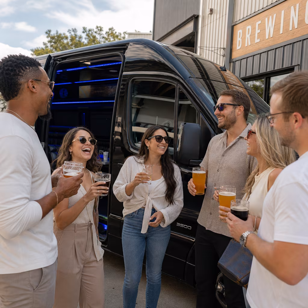 Sacramento Winery Tour & Pub Crawl Transportation
