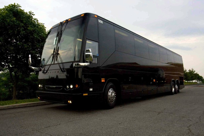 Sacramento 50 Passenger Charter Bus