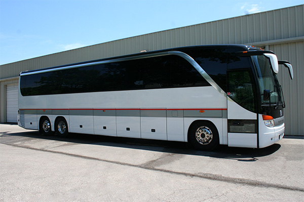 Sacramento 56 Passenger Charter Bus